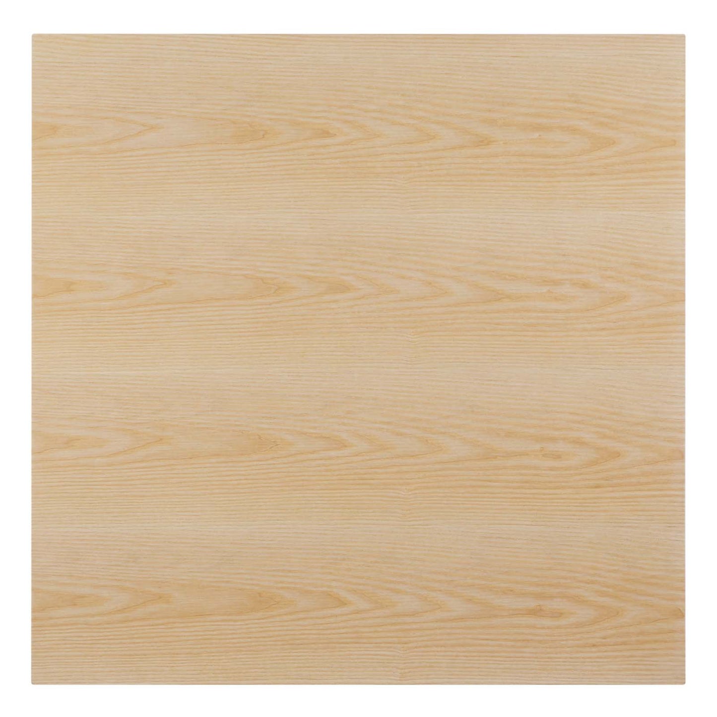 Lippa 36" Wood Square Dining Table, Wood, Balck Brown Natural, 20650