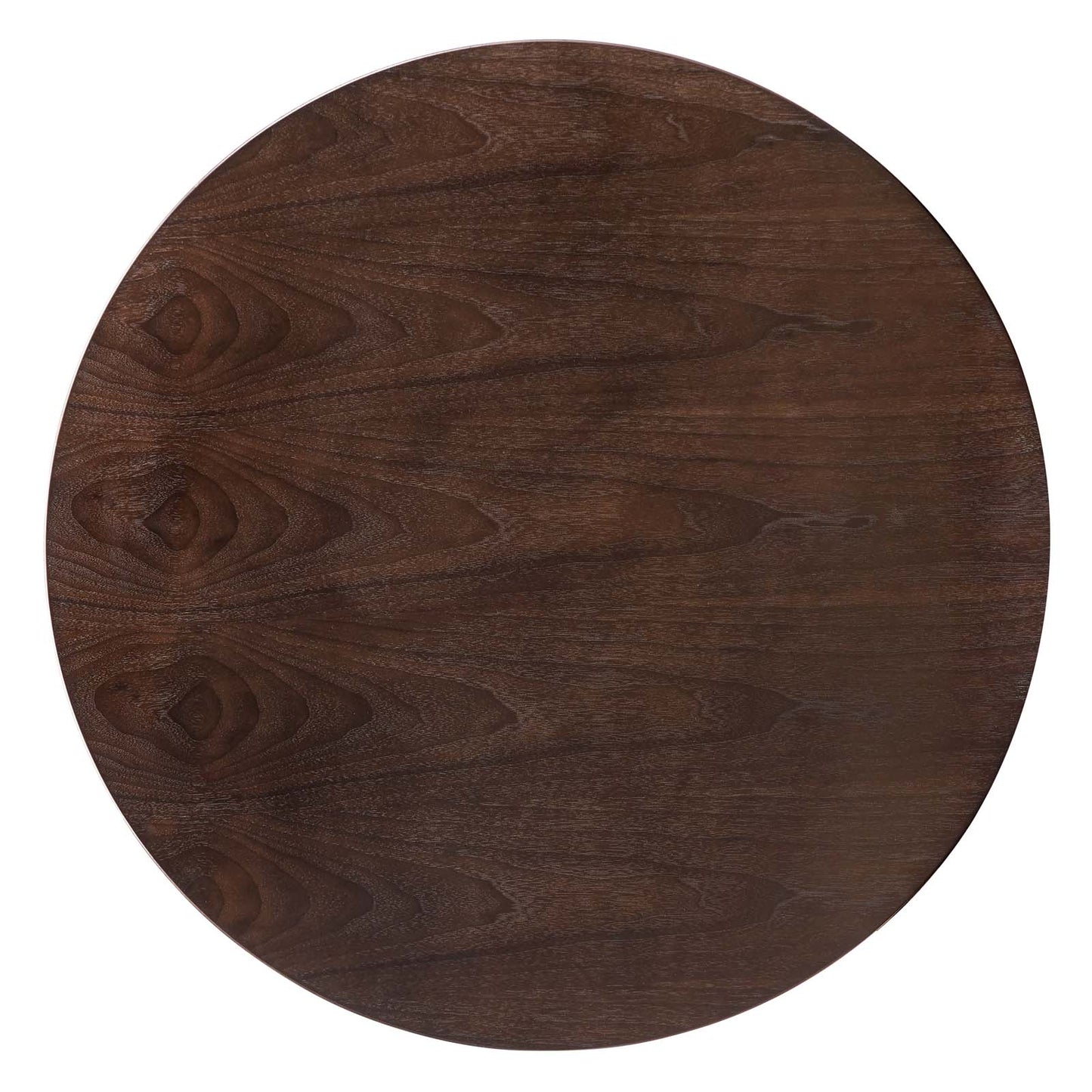 Lippa 40" Wood Dining Table, Wood, Black Dark Brown, 20655