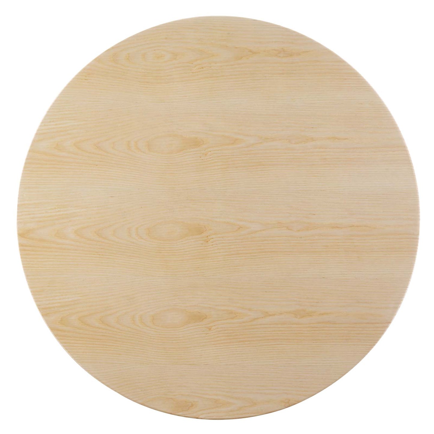 Lippa 40" Wood Dining Table, Wood, Balck Brown Natural, 20656