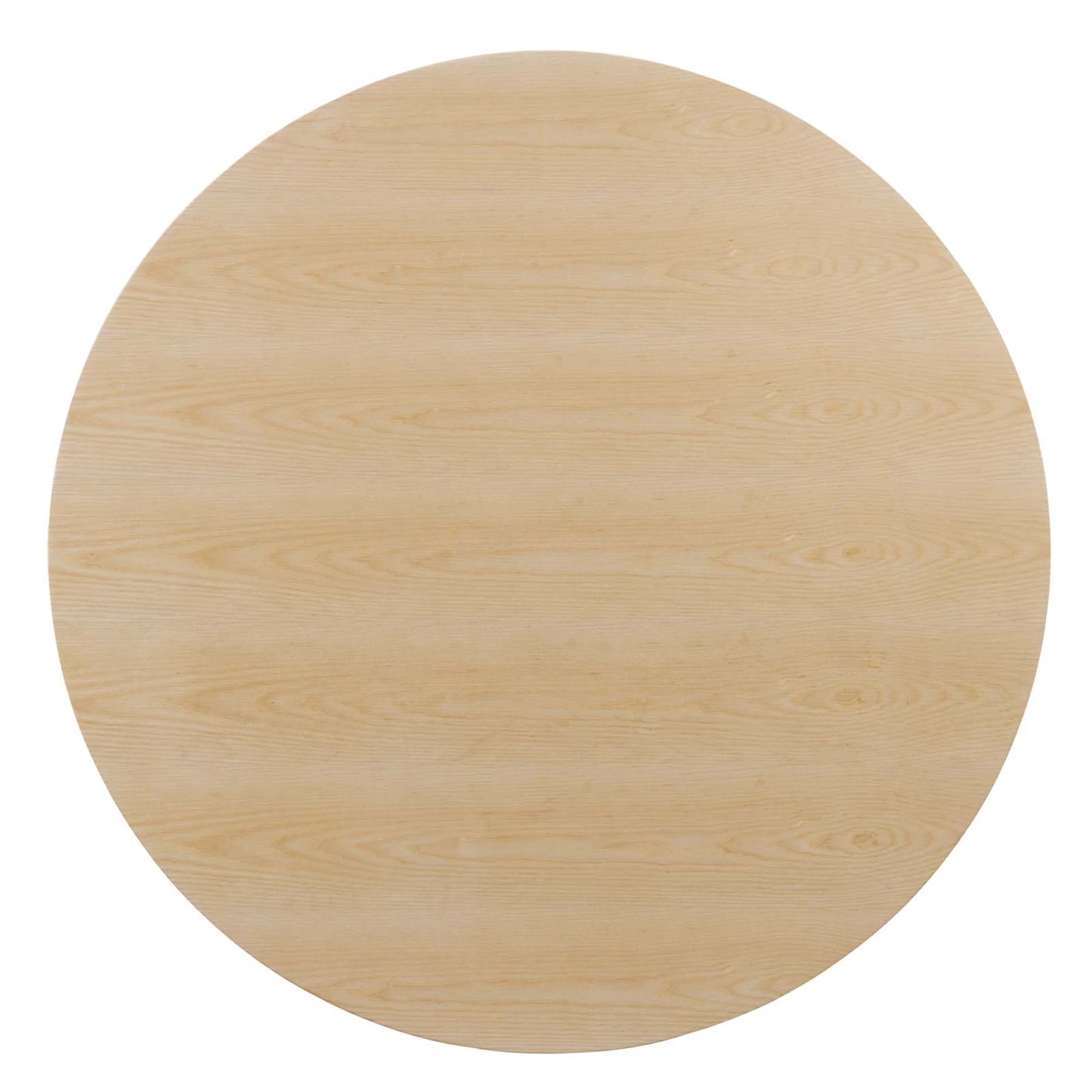 Lippa 60" Wood Dining Table, Wood, Balck Brown Natural, 20660