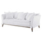 Rowan Fabric Sofa, Fabric, White, 23152