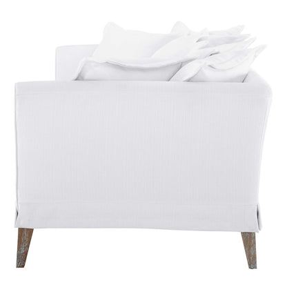 Rowan Fabric Sofa, Fabric, White, 23152