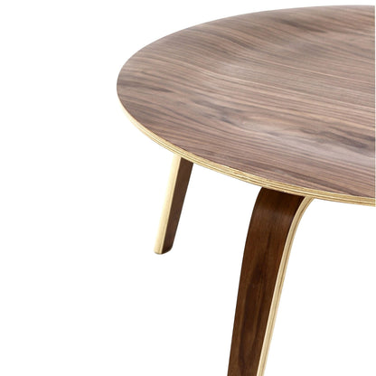 Plywood Coffee Table in Walnut