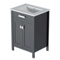 Laguna 24" Bathroom Vanity, Wood, Grey Gray White, 20909