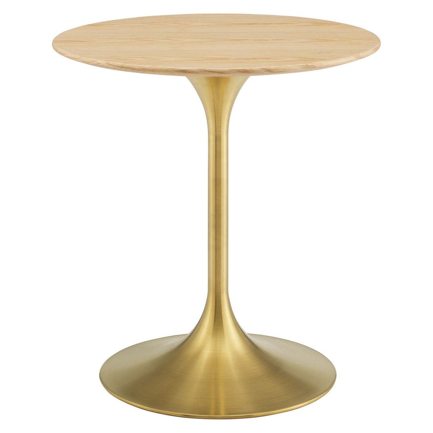 Lippa 28" Wood Dining Table, Wood, Gold Brown Natural, 20911