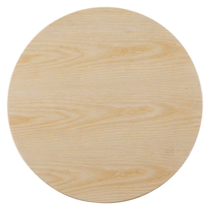 Lippa 28" Wood Dining Table, Wood, Gold Brown Natural, 20911