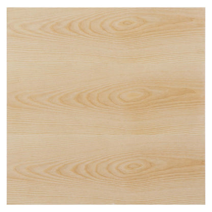 Lippa 24" Square Wood Dining Table, Wood, Gold Brown Natural, 20917