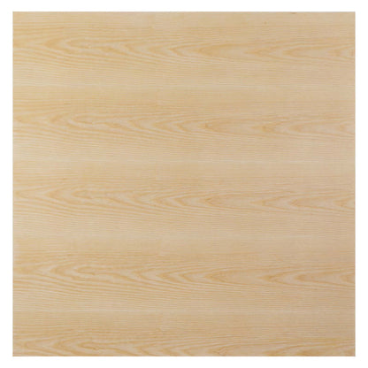 Lippa 40" Square Wood Dining Table, Wood, Gold Brown Natural, 20933