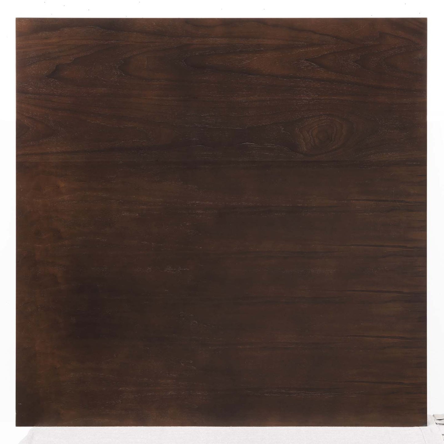 Lippa 47" Square Wood Dining Table, Wood, Gold Dark Brown Brown Walnut, 20934