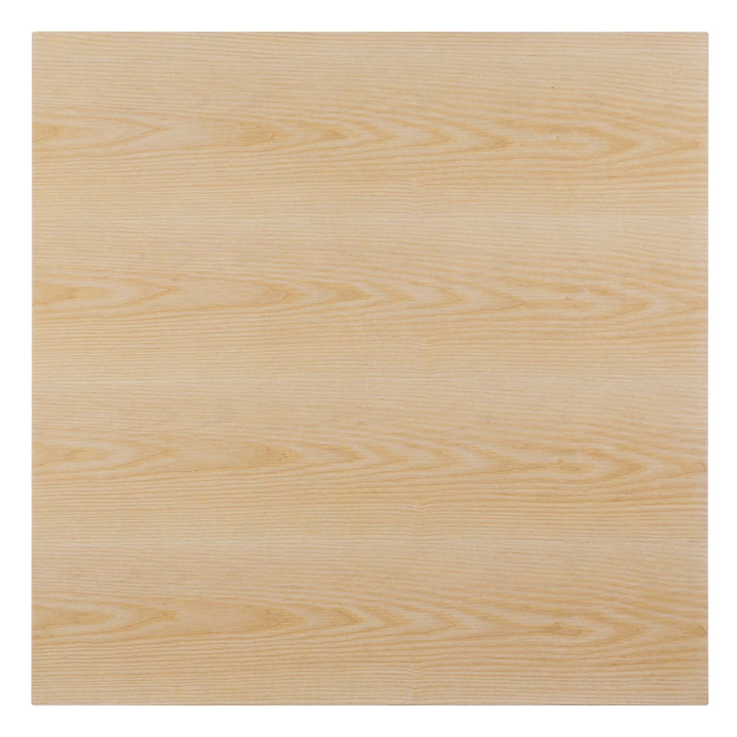 Lippa 36" Square Wood Dining Table, Wood, Rose Gold Brown Natural, 20954