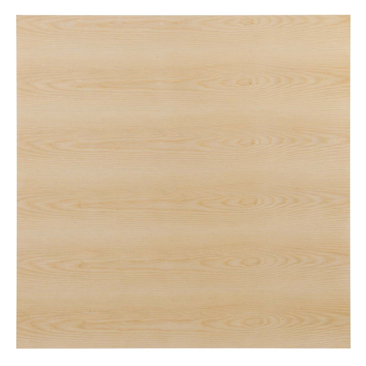 Lippa 47" Square Wood Dining Table, Wood, Rose Gold Brown Natural, 20968