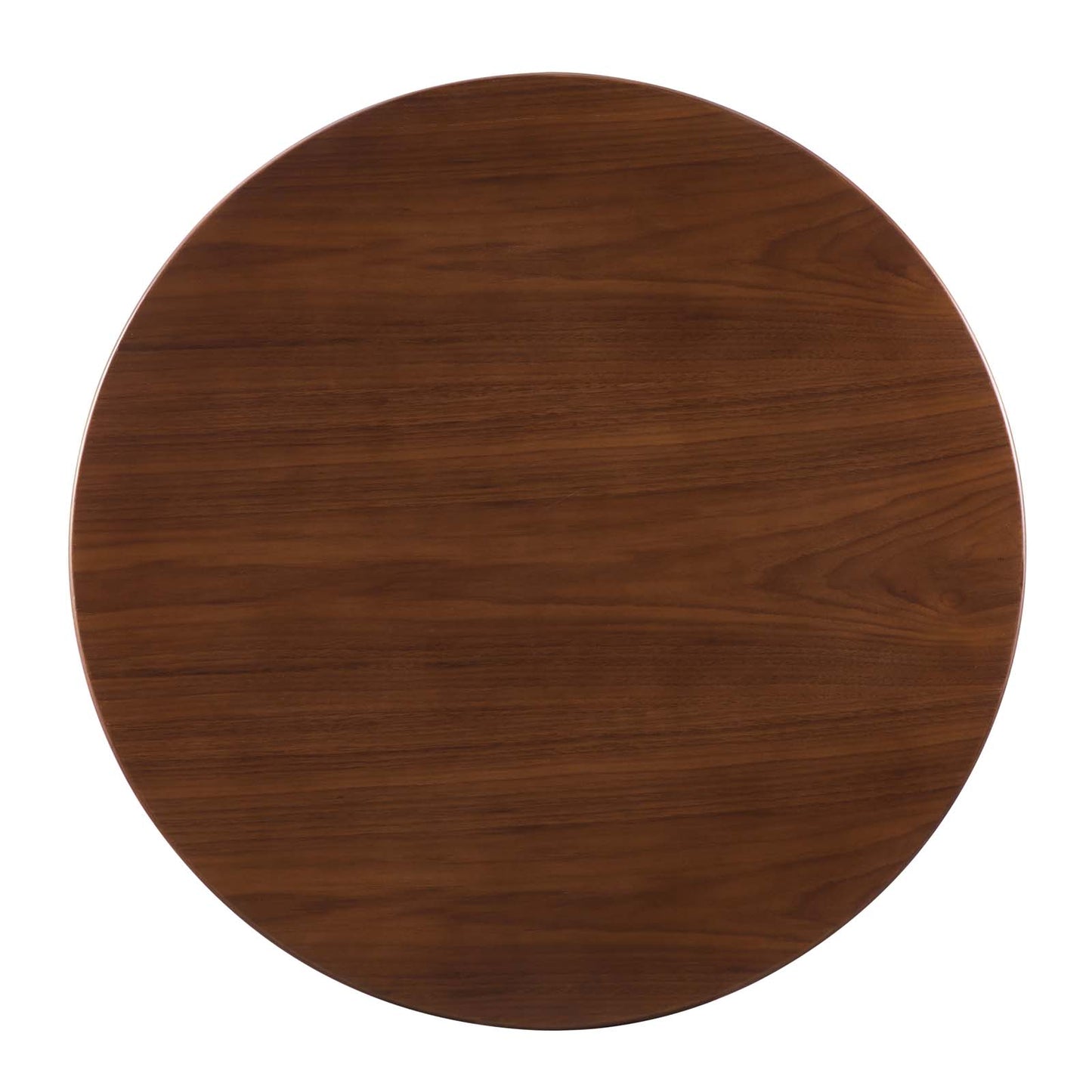 Tupelo 36" Dining Table, Wood, Metal Steel, Gold Brown Brown Walnut, 20999