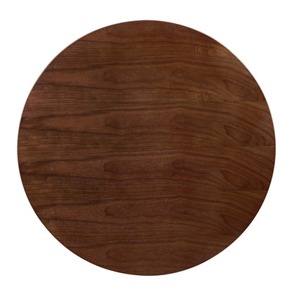 Tupelo 47" Dining Table, Wood, Metal Steel, Gold Brown Brown Walnut, 21015