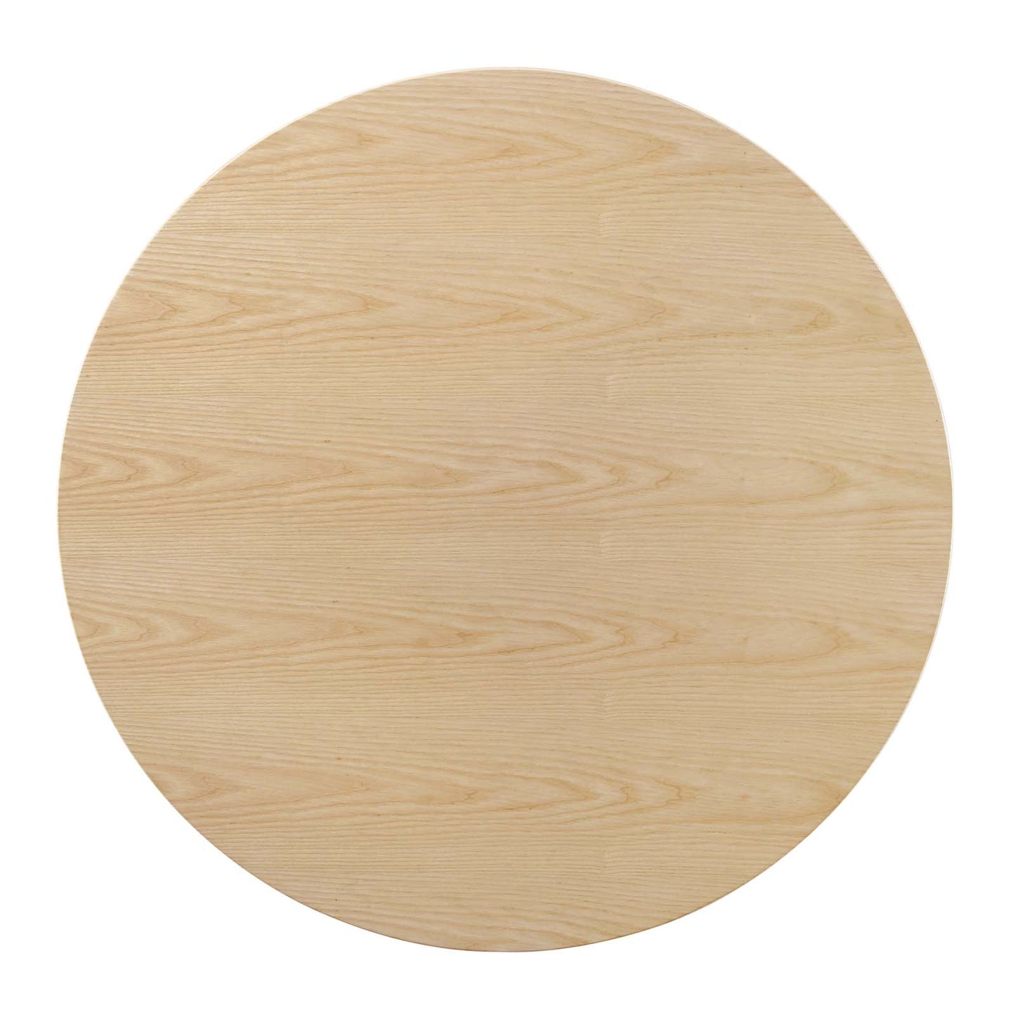 Tupelo 47" Dining Table, Wood, Metal Steel, Gold Brown Natural, 21022