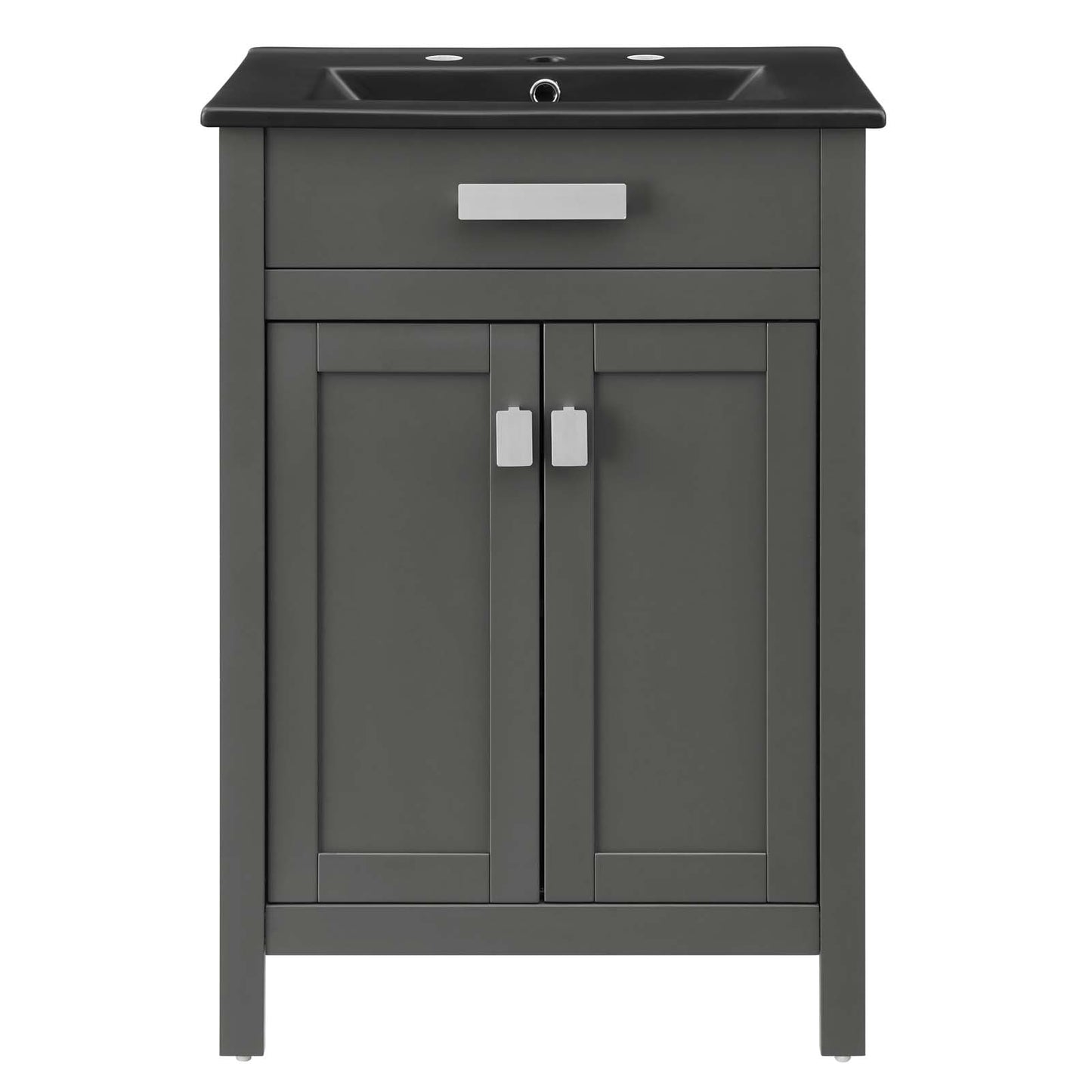 Laguna 24" Bathroom Vanity, Wood, Grey Gray Black, 21040