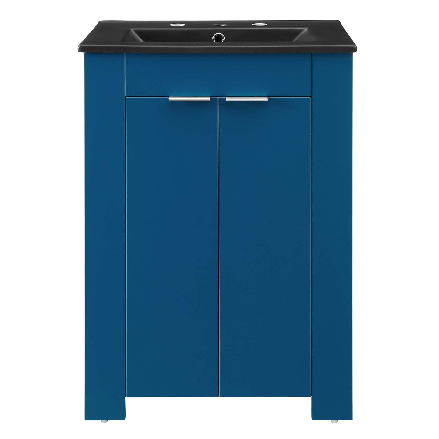 Maybelle 24" Bathroom Vanity, Melamine, Blue Navy Black, 21043