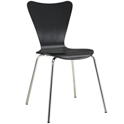 Ernie Dining Side Chair in Black