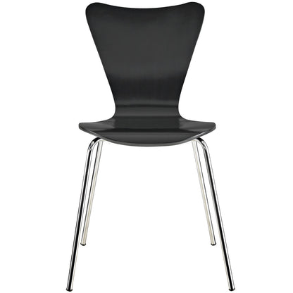 Ernie Dining Side Chair in Black