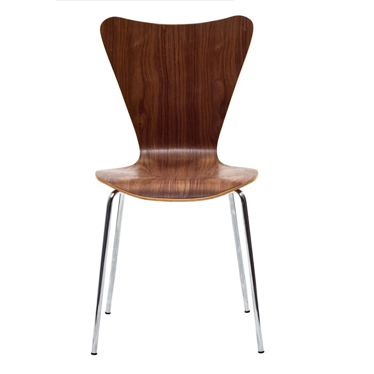 Ernie Dining Side Chair in Walnut