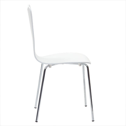 Ernie Dining Side Chair in White