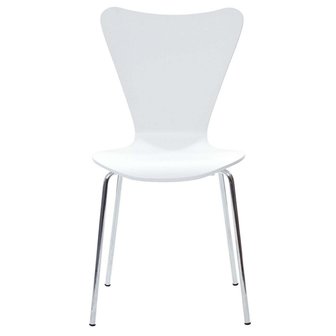Ernie Dining Side Chair in White