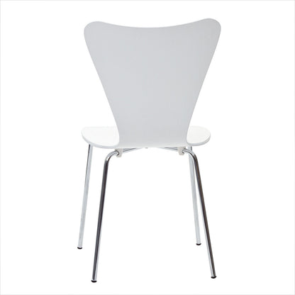 Ernie Dining Side Chair in White