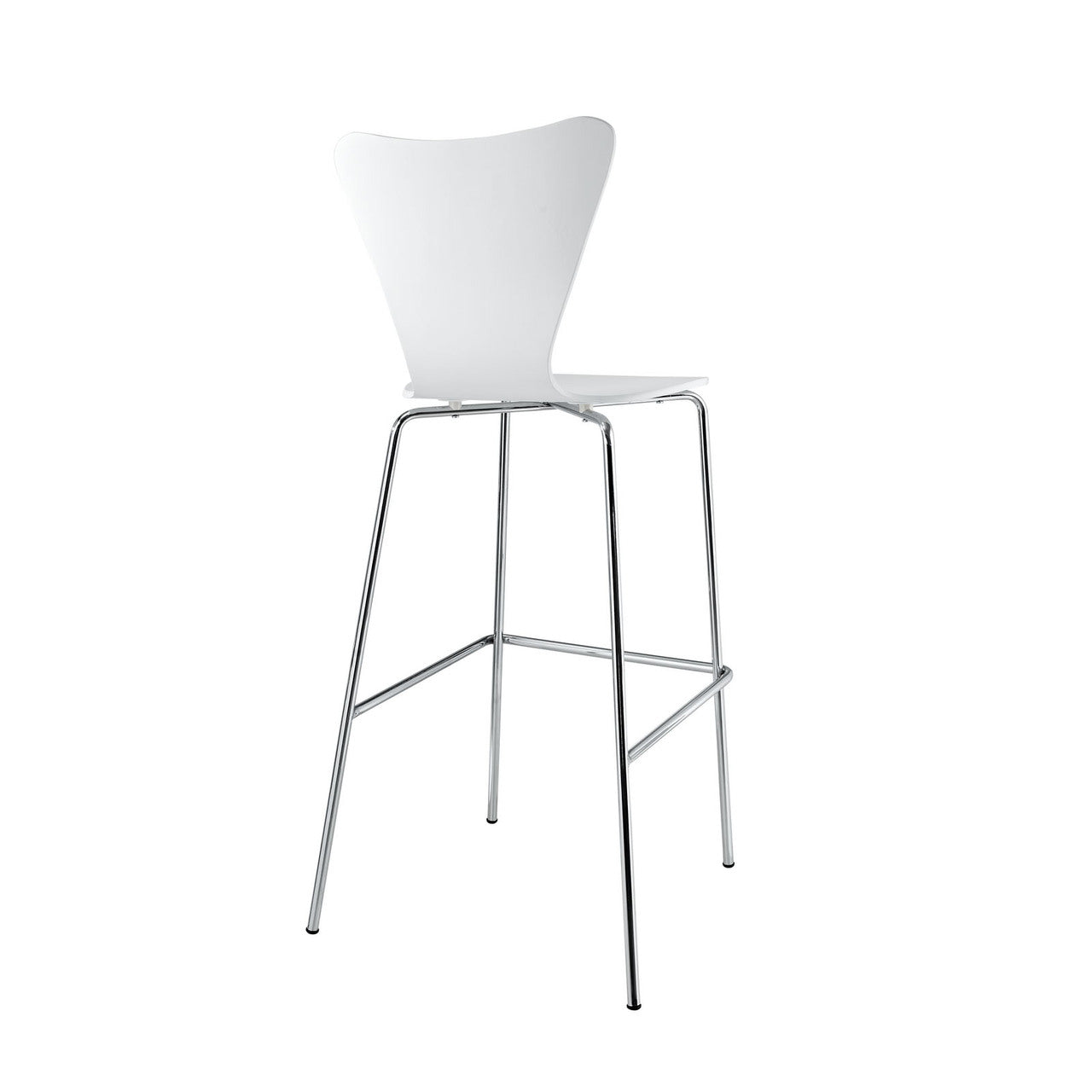 Ernie Bar Stool in White