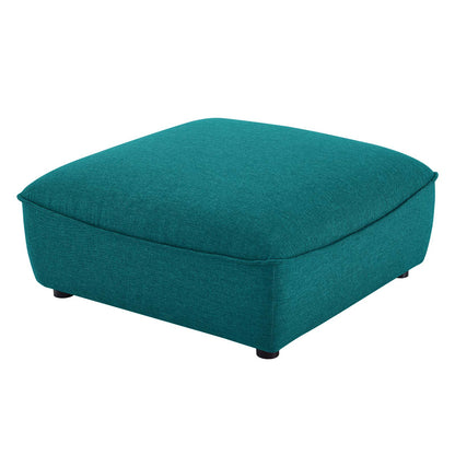 Comprise 6-Piece Living Room Set, Fabric, Teal Blue, 21088
