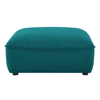 Comprise 6-Piece Living Room Set, Fabric, Teal Blue, 21088