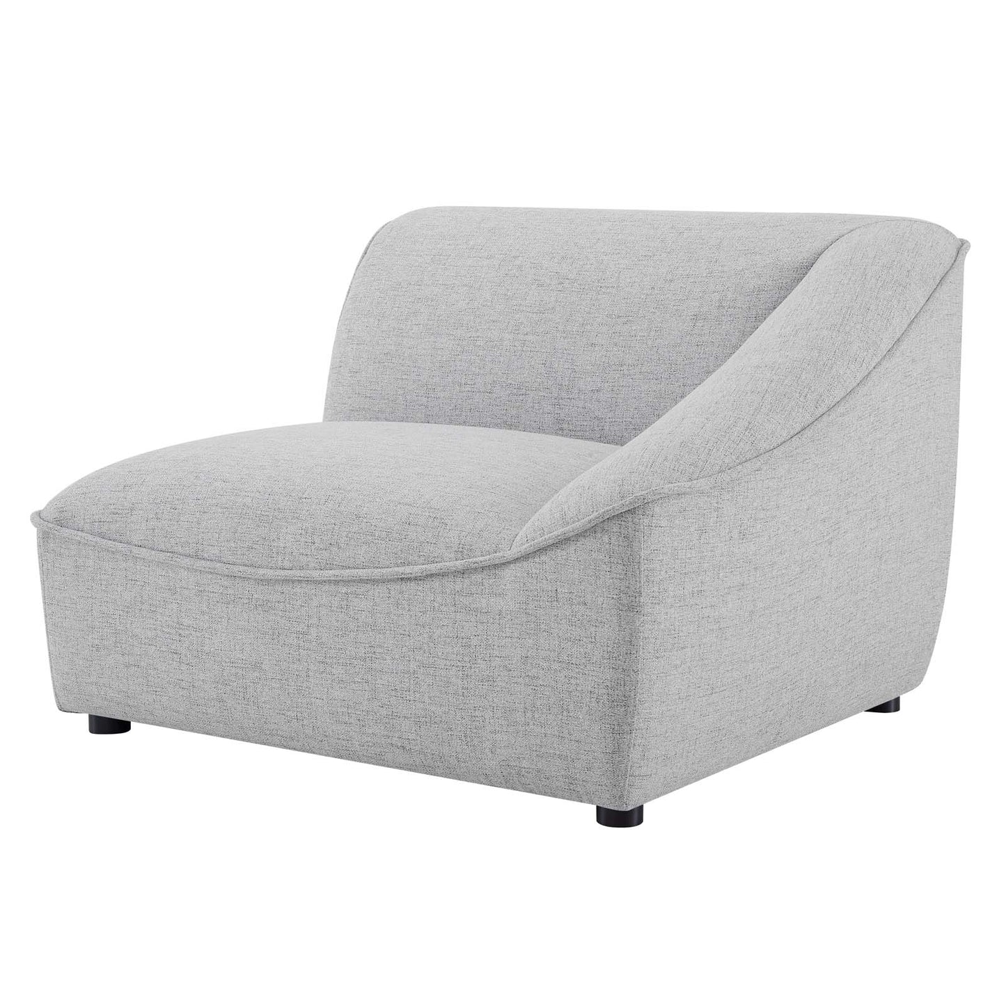 Comprise 6-Piece Sectional Sofa, Fabric, Light Grey Gray, 21093