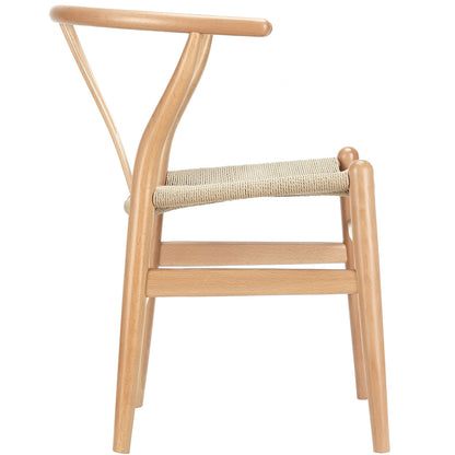 Amish Dining Armchair in Natural