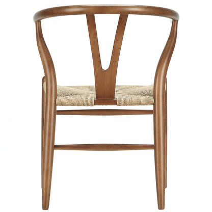 Amish Dining Armchair in Walnut