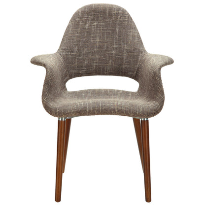 Taupe Dining Armchair in Taupe
