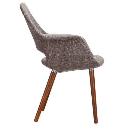 Taupe Dining Armchair in Taupe