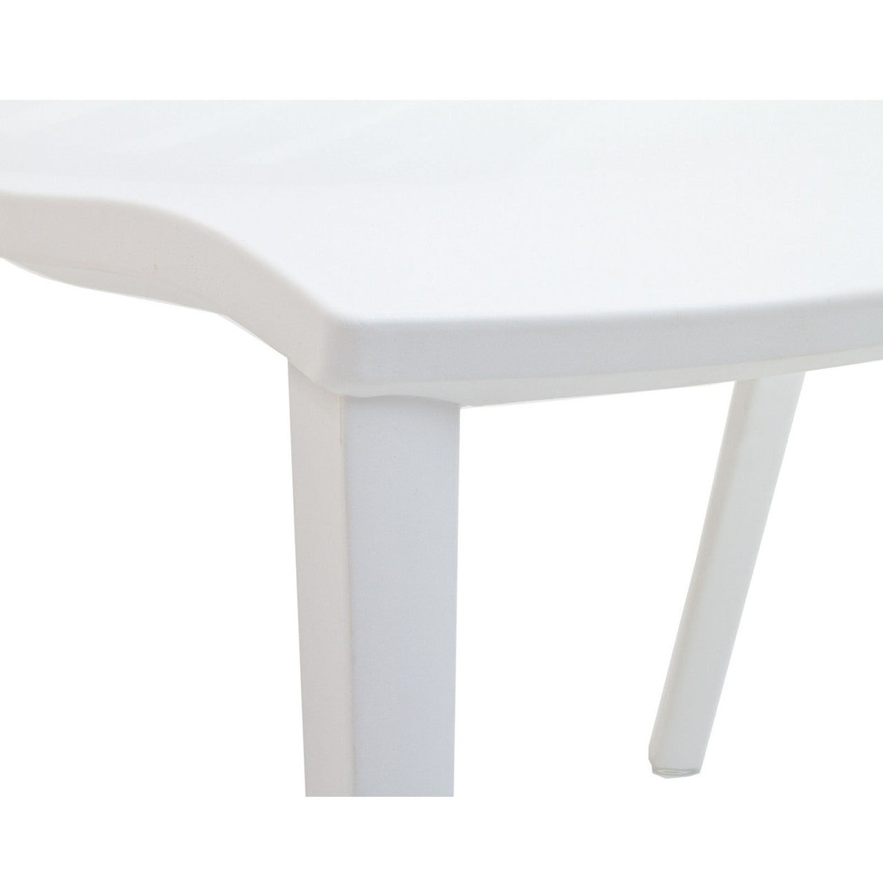 Curvy Dining Side Chair in White