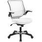 Edge Office Chair, White Fabric