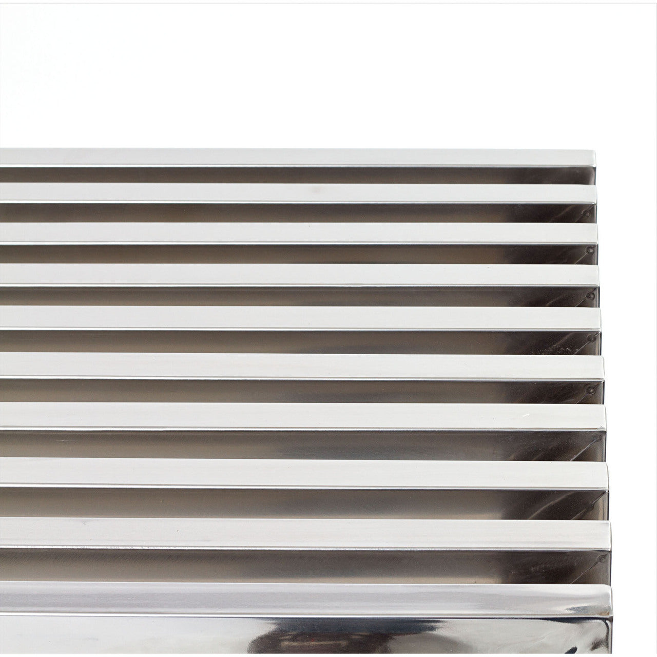Gridiron Medium Bench in Silver