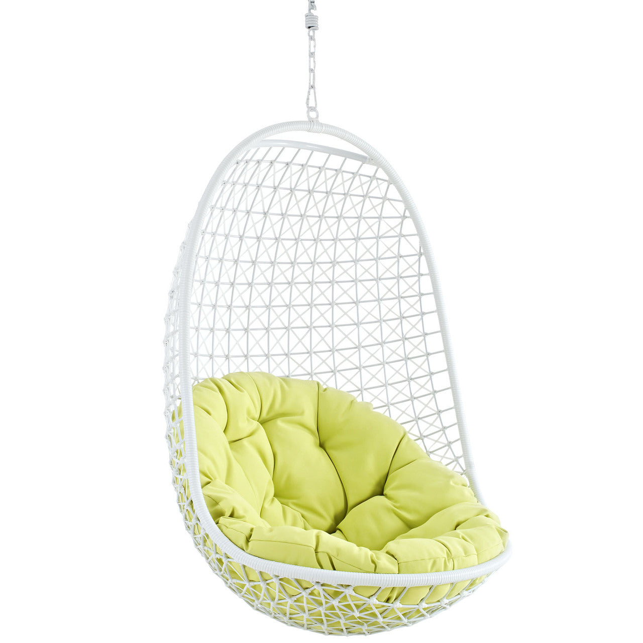 Encounter Swing Lounge Chair in White