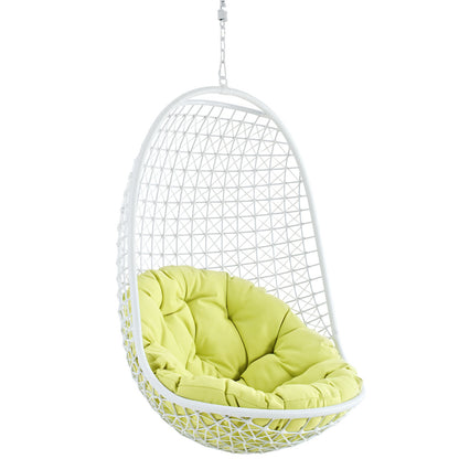 Encounter Swing Lounge Chair in White
