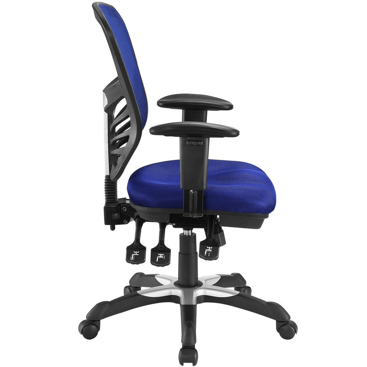 Articulate Office Chair, Blue Fabric
