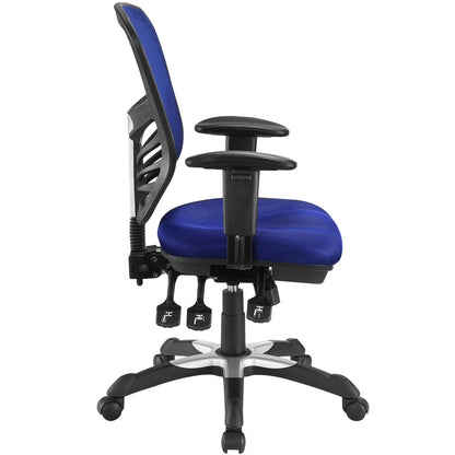 Articulate Office Chair, Blue Fabric