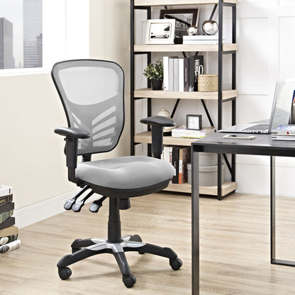 Articulate Office Chair, Grey Fabric