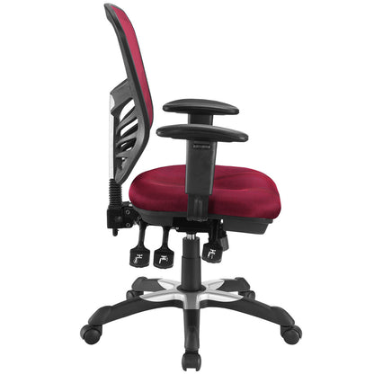 Articulate Office Chair, Red Fabric