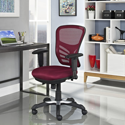 Articulate Office Chair, Red Fabric