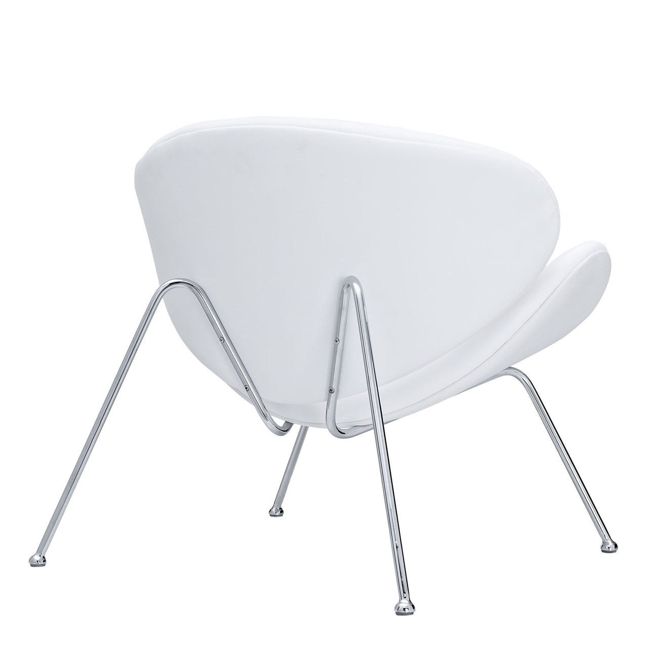 Nutshell Lounge Chair in White
