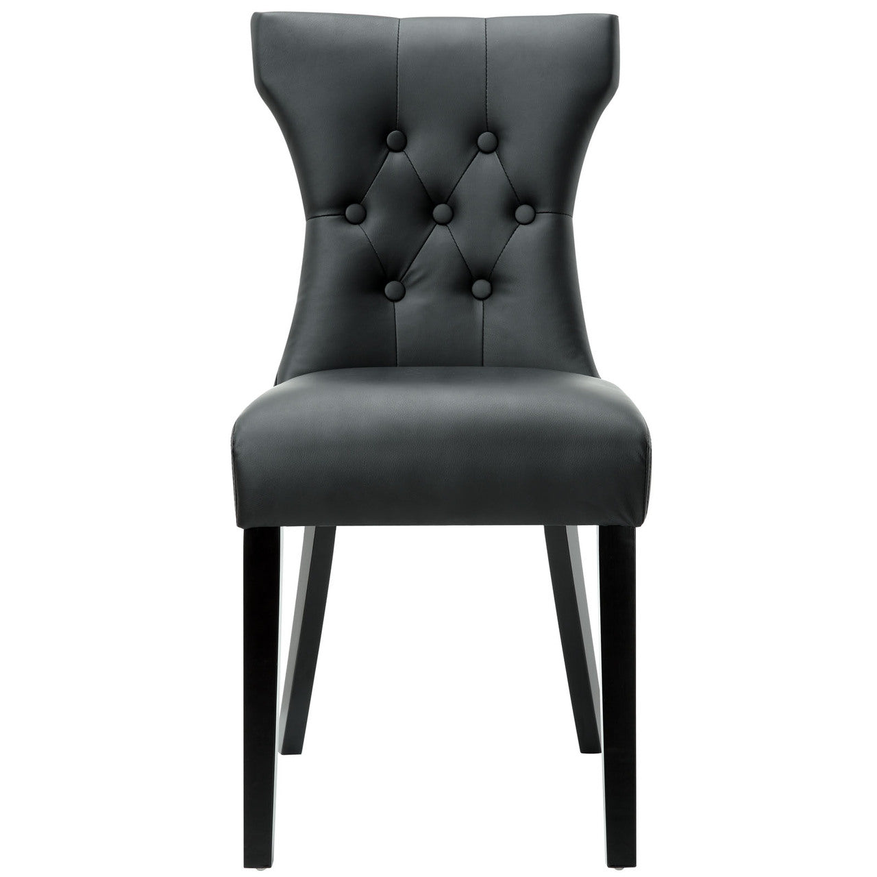 Silhouette Dining Side Chair in Black