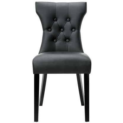 Silhouette Dining Side Chair in Black