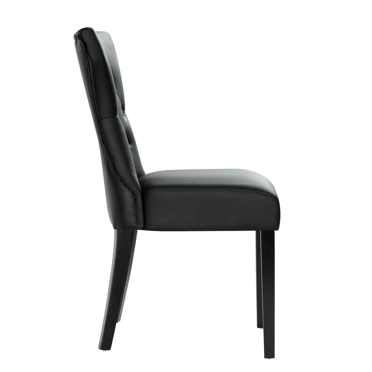 Silhouette Dining Side Chair in Black