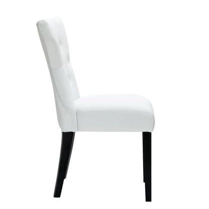 Silhouette Dining Side Chair in White