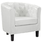 Cheer Armchair in White